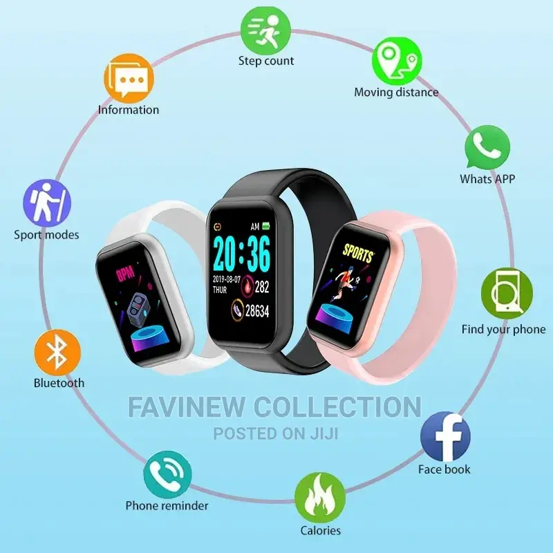 Y68 Smart Bracelet/Watch