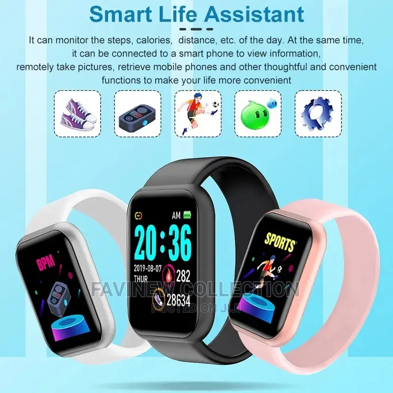 Y68 Smart Bracelet/Watch