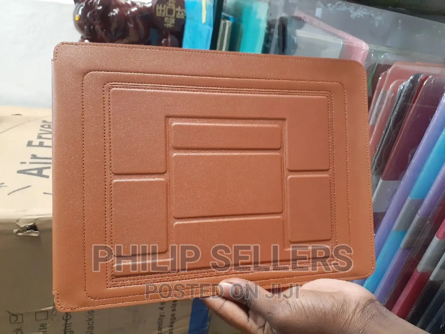 Laptop Stand Mouse Pouch With Charge Cable Storage