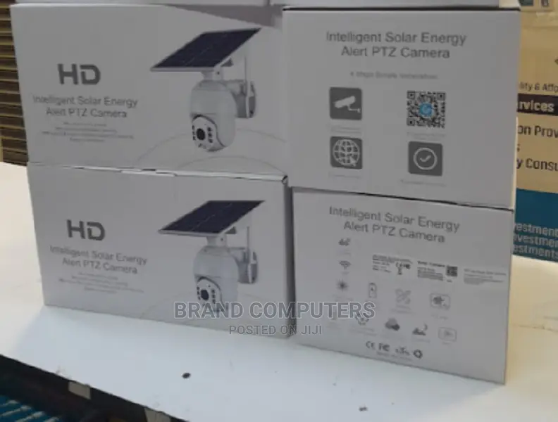 360 Degrees SOLAR PTZ CCTV Smart Camera With 4G SIM Card