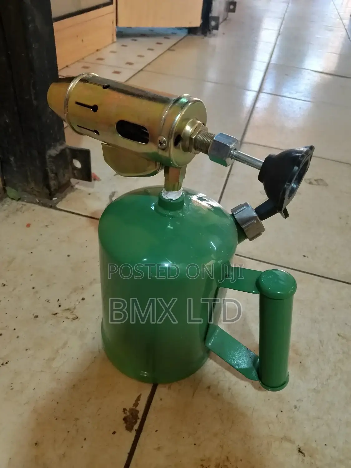 Brass Blower Lamp.