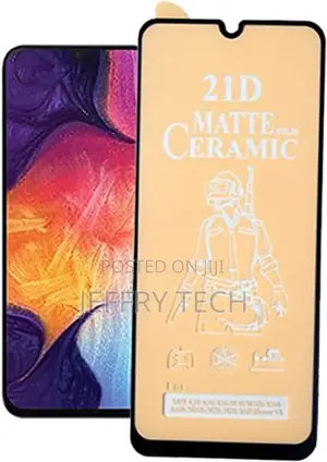 Ceramic Screen Protector Against Fingerprint an Samsung A50