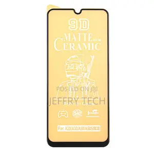 Ceramic Screen Protector Against Fingerprint an Samsung A50