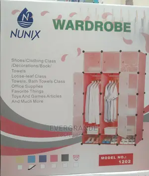 Plastic Wardrobe 3 Column Available Now