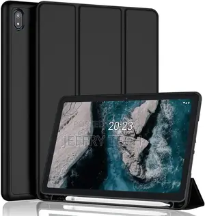 Smart Case for Nokia T20 Tablet With Pencil Holder, Soft TPU