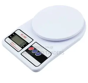 Kitchen Measuring Tool Food Weighing Scales LCD Digital Whit