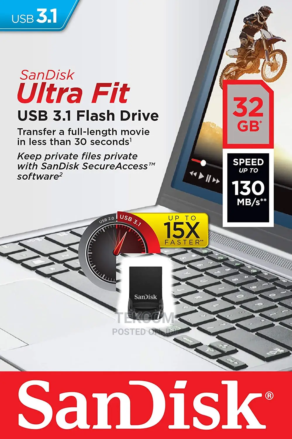 Sandisk Ultra Fit 3.1 32GB