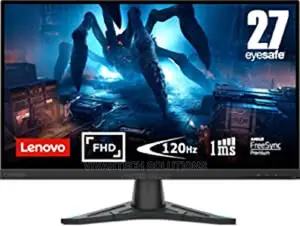 Lenovo G27qe-20 27" QHD Gaming Monitor, 2560x1440, 16:9