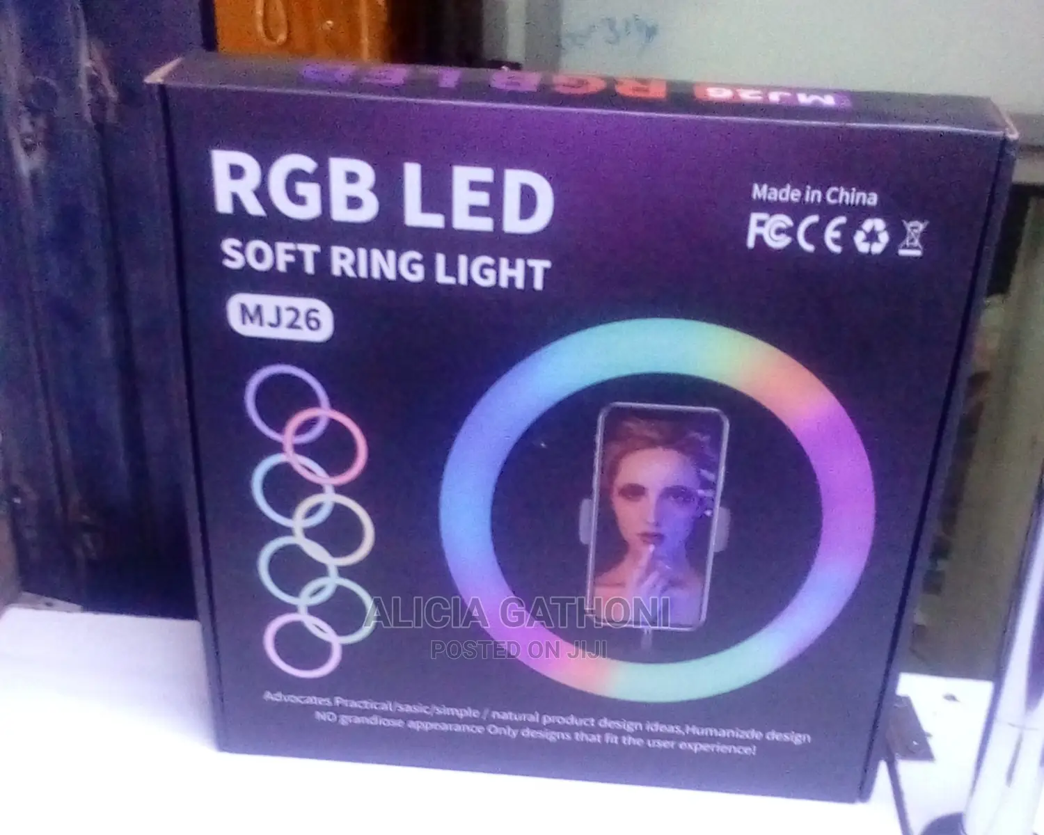 RGB LED Soft Ring Light