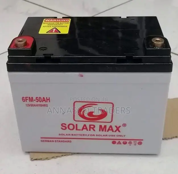 Solarmax Solar Battery 50ah/10hr