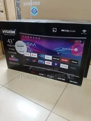 Vision Plus 43 Inches Smart Android Frameless Flat Screen