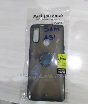 Phone Case for Samsung A31 Clear/Green