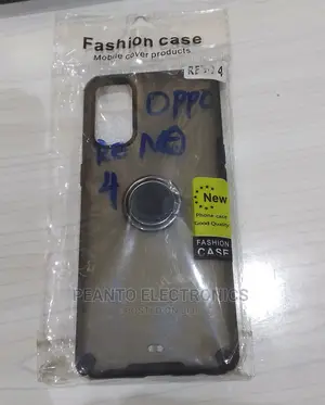 Phone Case for Oppo Reno4 Clear/Black