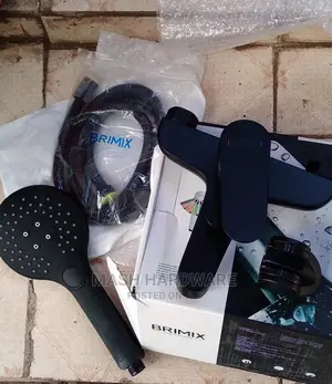 Matt Black Brimix Shower Mixer