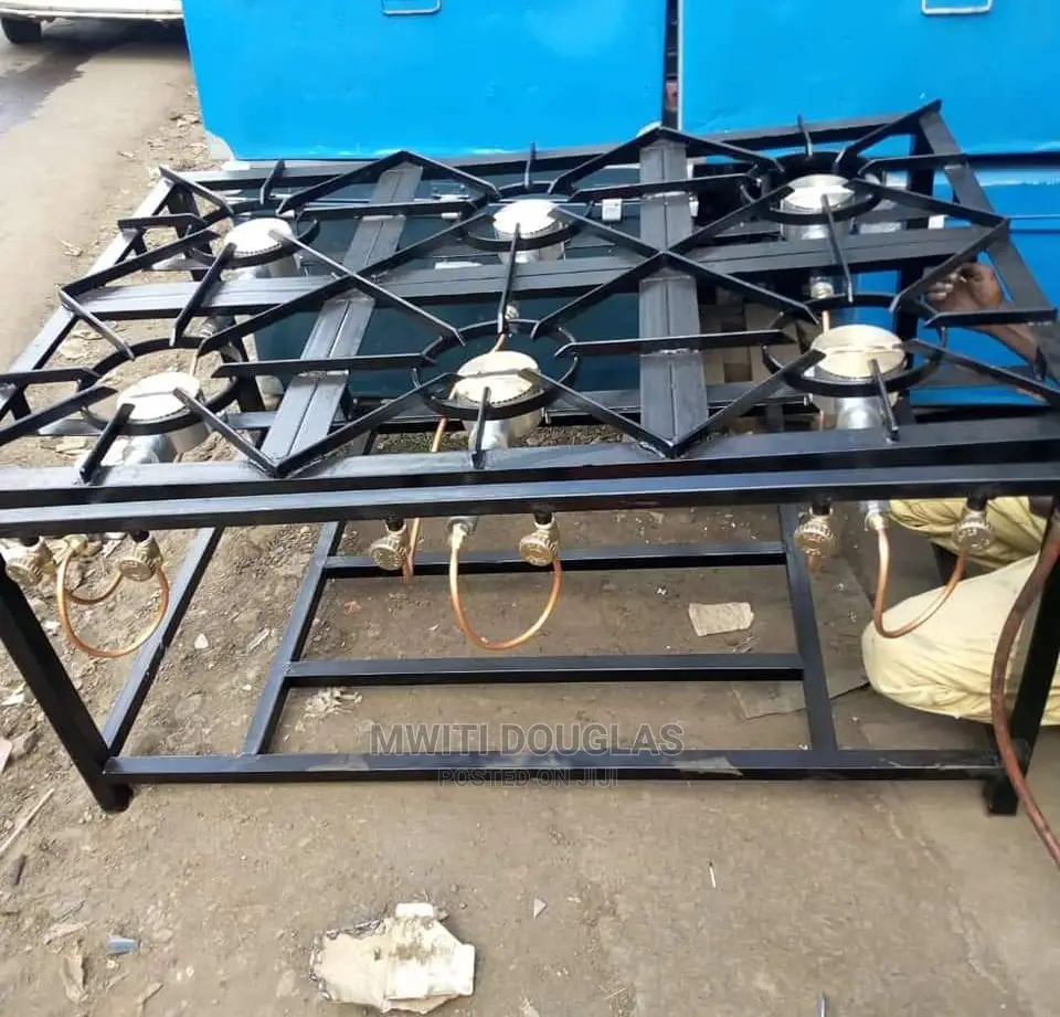 Six Burner Gas Cooker