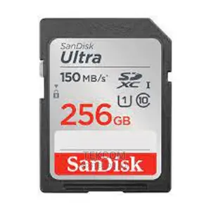 Sandisk Ultra SDXC 256GB UHS-I Card 150mb/S Class 10