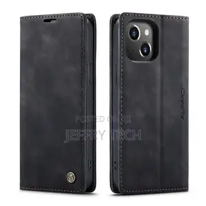iPhone 14 Flip Leather Wallet Case