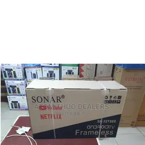 32 Flameless Sonar Smart Android Tv - Bluetooth, Netflix
