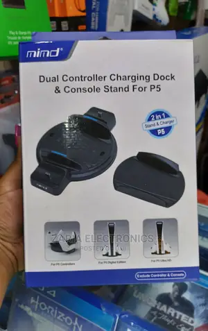 Dual Controller Charging Dock for Ps5 Pads Ps5 Console