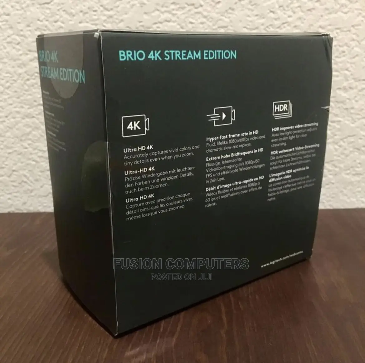 Logitech BRIO STREAM Edition Webcam