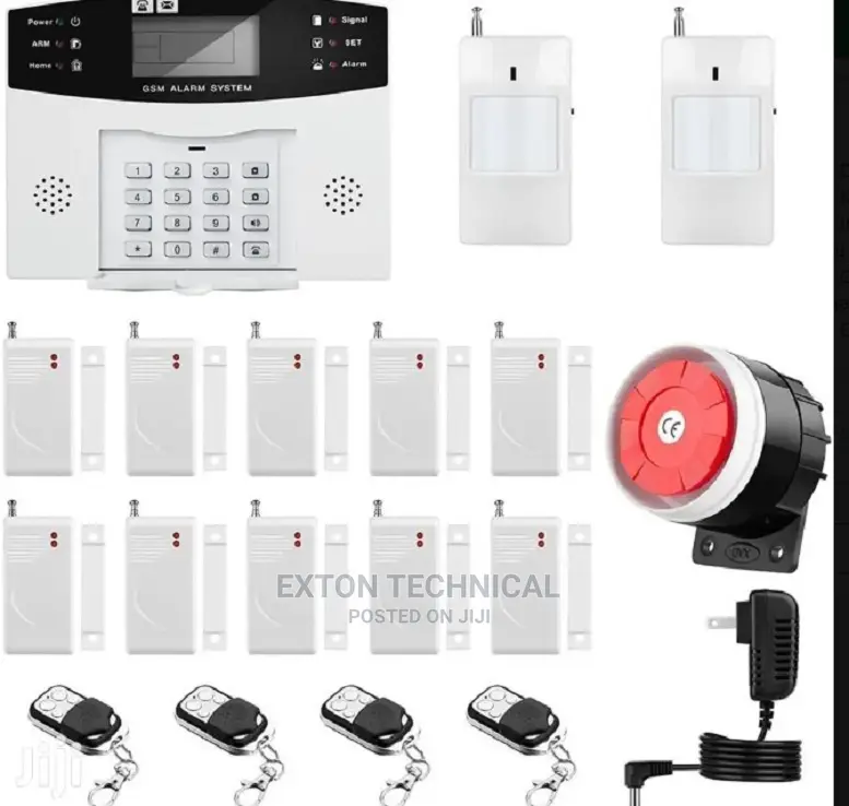 Home Alarm System Wirelss GSM Security System Kit Remote Con