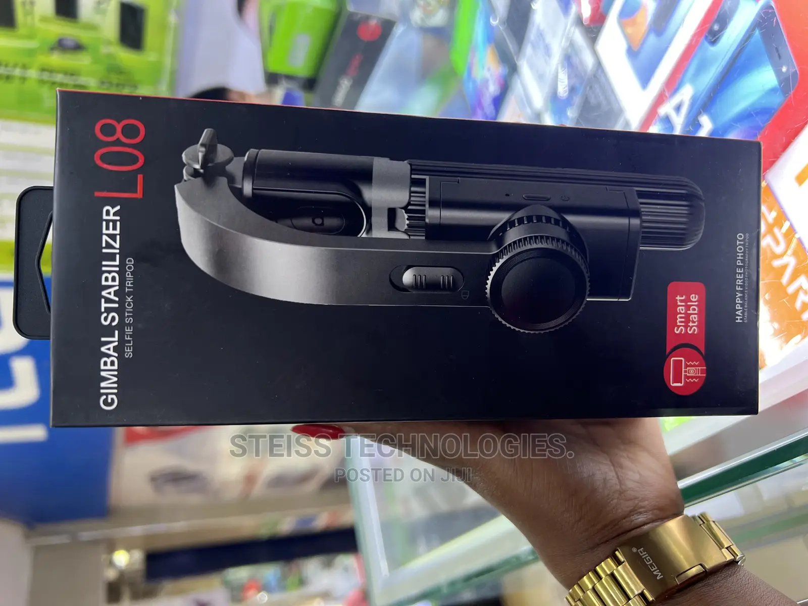 Gimbal Stabilizer L08 Tripod.