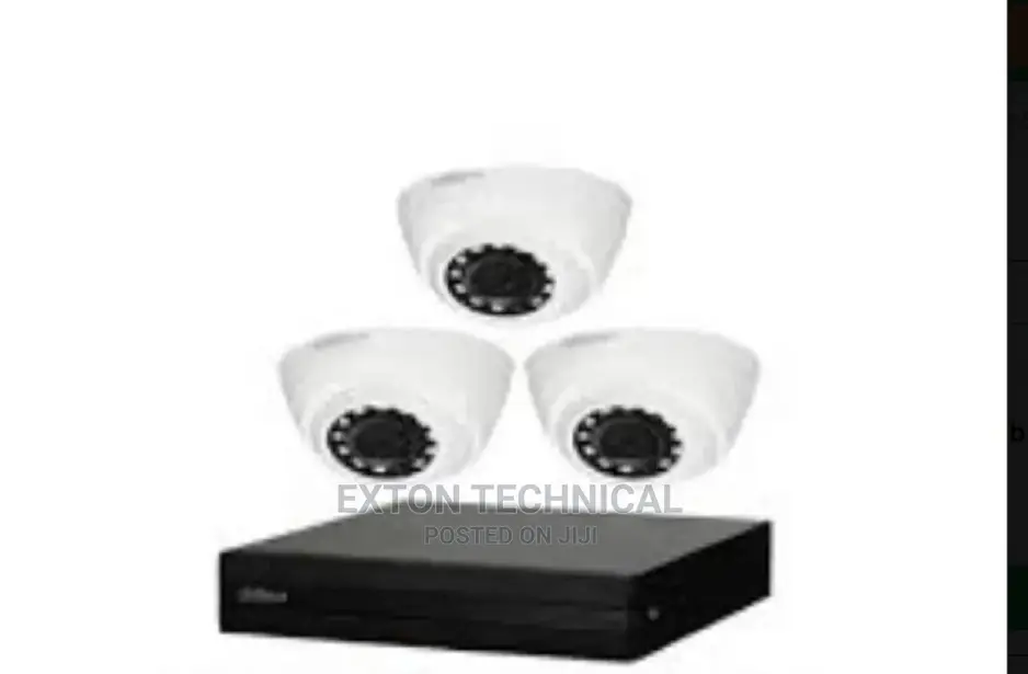 High Definition 3 CCTV Camera Set
