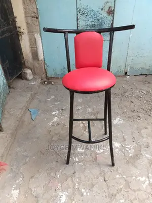 High Stool Red Restaurant Chair