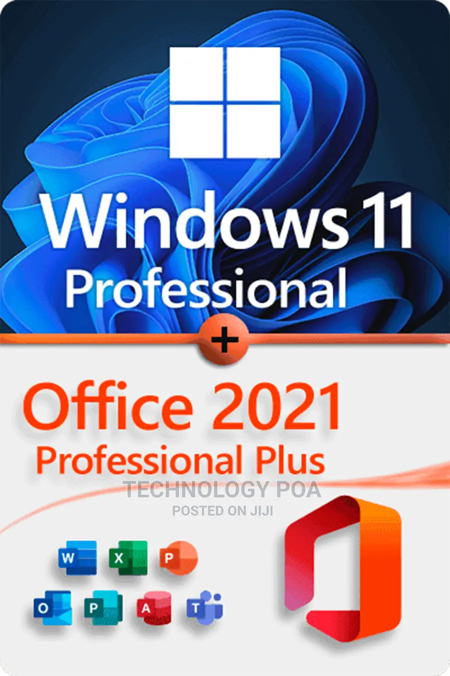 Windows 11 Professional + Office 2021 Professional PLUS