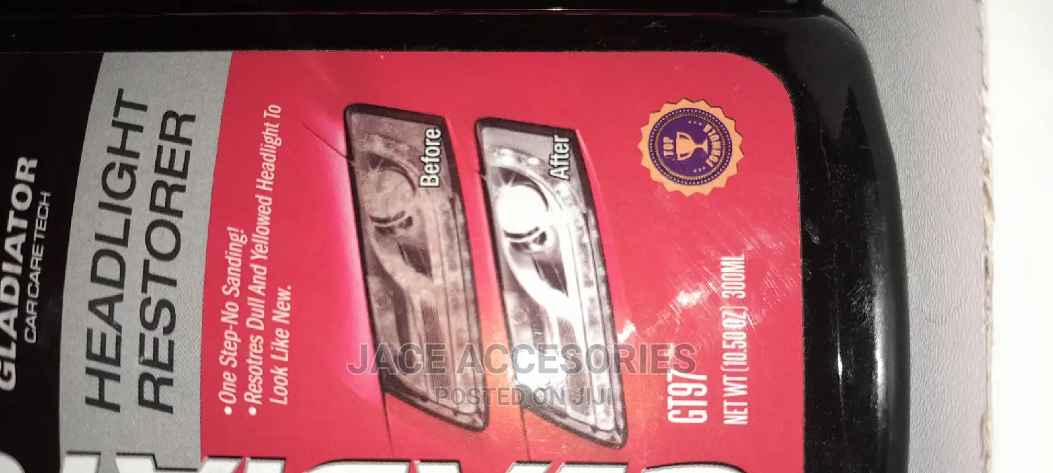 Galdiator Headlight Restore No Sanding