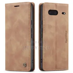 Google Pixel 7 Retro Flip Leather Wallet Case Brown
