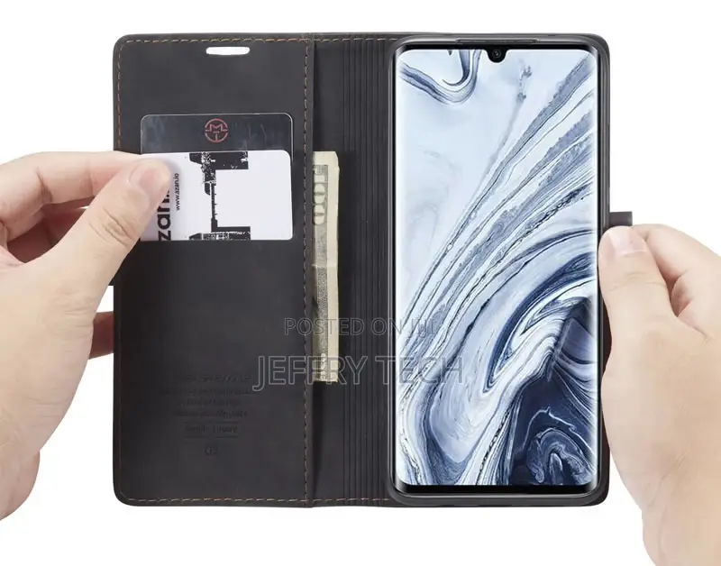 Xiaomi Mi Note 10 Vintage Style Matte Texture Soft PU Leath