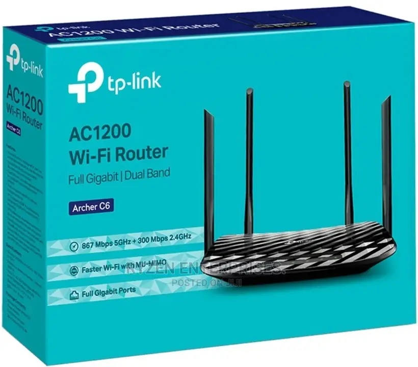 AC1200 Wireless MU-MIMO Gigabit Router - ARCHER C6