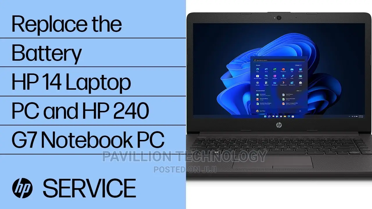 Hp Notebook 240g8 Battery Replacement