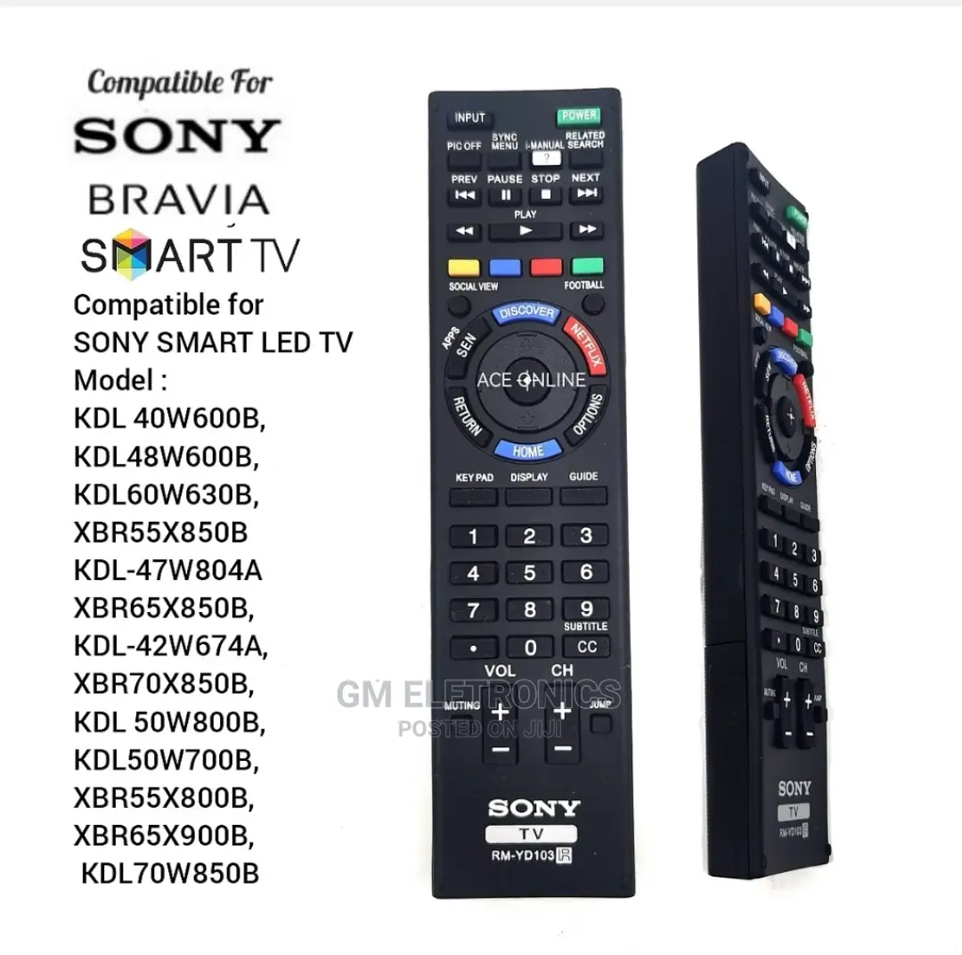 Sony Bravia Smart Tv Remote