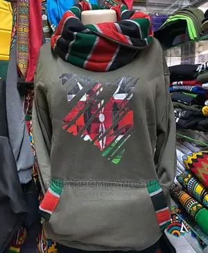 Super Warm Maasai Shuka Hooded Hoodies