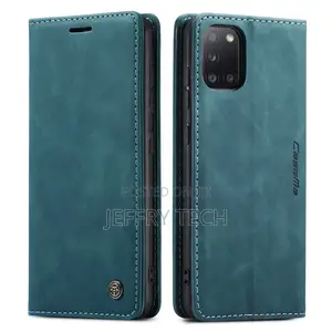 Samsung Galaxy A31 Vintage Style Matte Texture Soft PU Blue