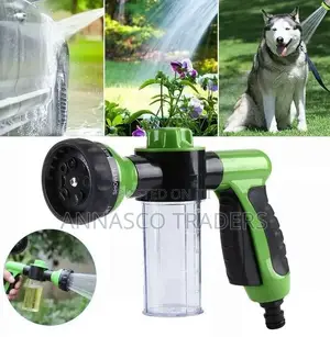 8 Modes High Pressure Garden Hose Pipe+Spray Gun