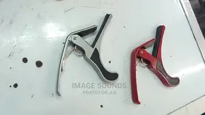 Guitar Capo, Red, Grey and Black