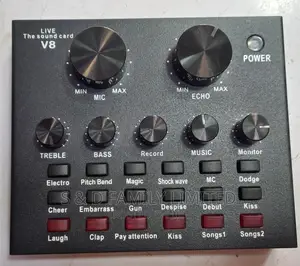 V8 Podcast Soundcard