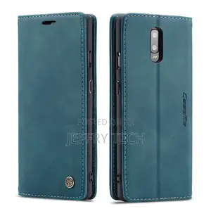 Flip Oneplus 7 Leather Wallet Case Blue
