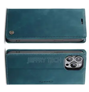 iPhone 13 Pro Retro Flip Leather Wallet Case Blue
