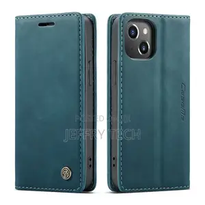 iPhone 13 Mini Retro Flip Leather Wallet Case Blue