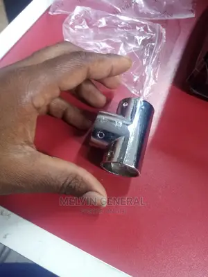 Chrome Pipe T Joint 1"