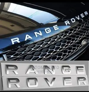 New Quality Raised Bonnet Letters. For "RANGE ROVER",