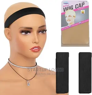 Wig Elastic Band and 2x Wig Cap