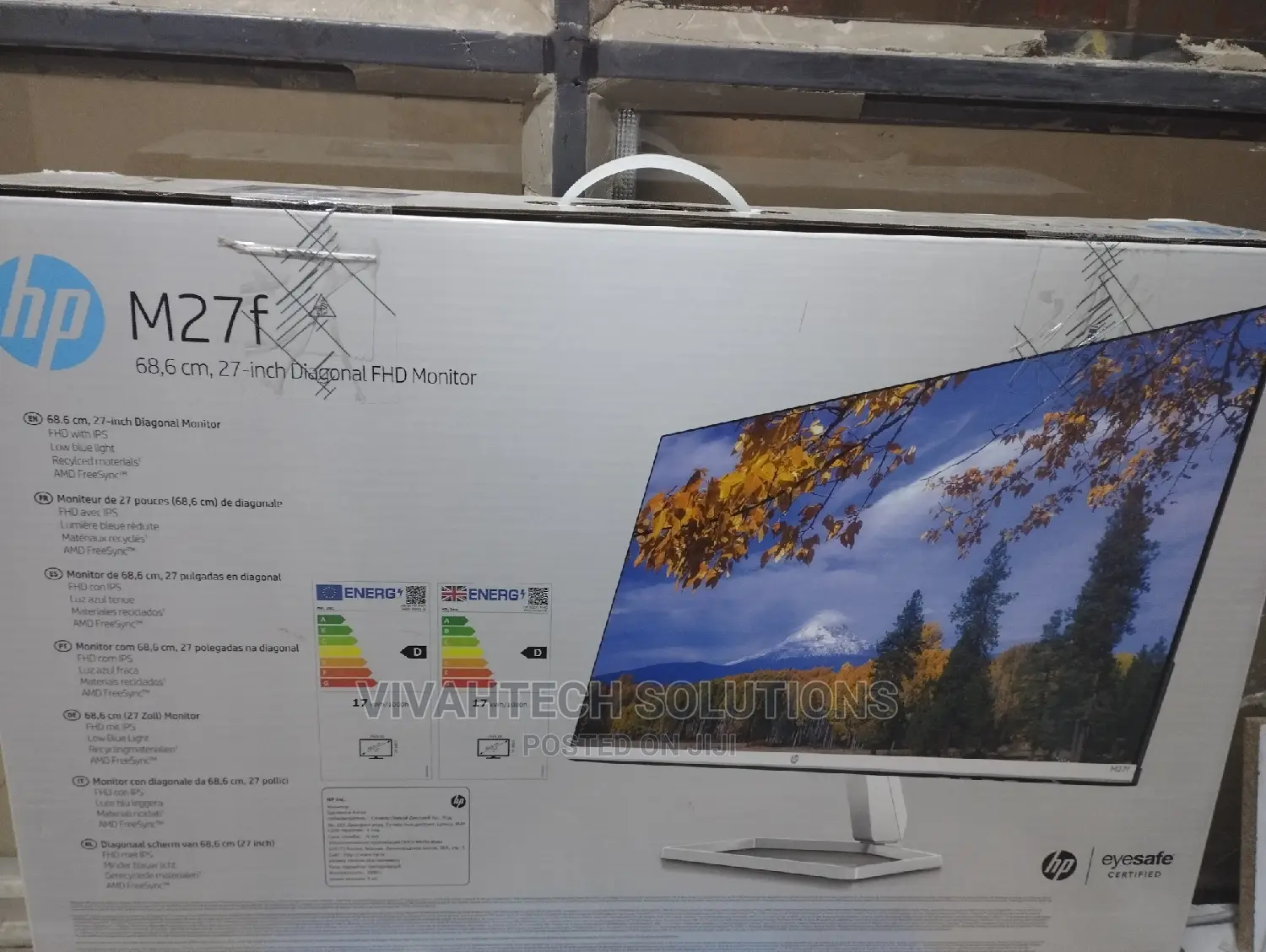 Hp M27f TFT Monitor M27f Full Hd