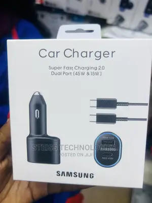 Samsung 45w Car Charger.