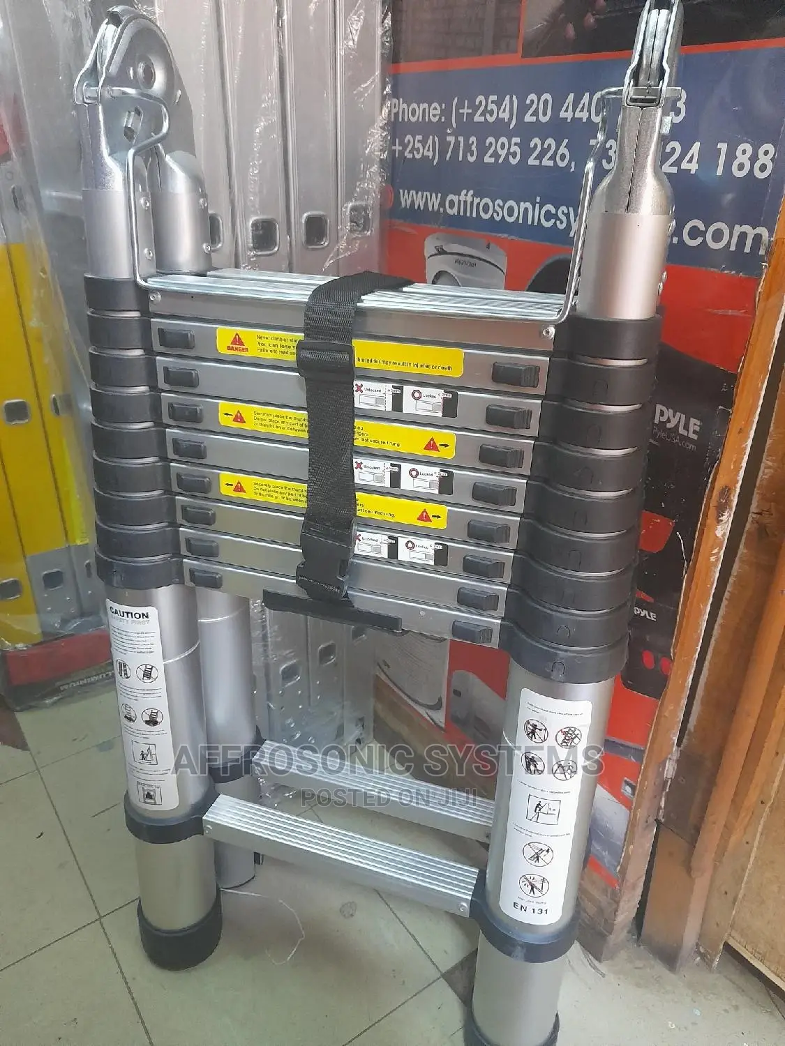 3.1by3.1 Double Telescopic Ladder