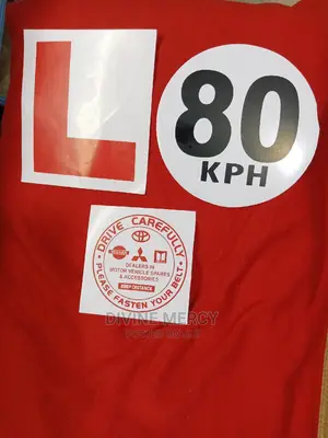 80km Sticker/Insurance